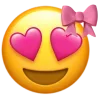 🤩 Эмодзи «Ios Pink Bow» для Telegram