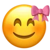 🤩 Эмодзи «Ios Pink Bow» для Telegram