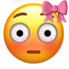 🤩 Эмодзи «Ios Pink Bow» для Telegram