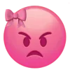 🤩 Эмодзи «Ios Pink Bow» для Telegram