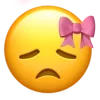 🤩 Эмодзи «Ios Pink Bow» для Telegram