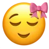 🤩 Эмодзи «Ios Pink Bow» для Telegram