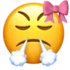 🤩 Эмодзи «Ios Pink Bow» для Telegram