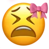 🤩 Эмодзи «Ios Pink Bow» для Telegram