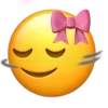 🤩 Эмодзи «Ios Pink Bow» для Telegram