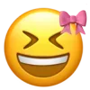 🤩 Эмодзи «Ios Pink Bow» для Telegram