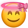 🤩 Эмодзи «Ios Pink Bow» для Telegram