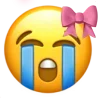 🤩 Эмодзи «Ios Pink Bow» для Telegram