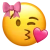 🤩 Эмодзи «Ios Pink Bow» для Telegram