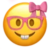 🤩 Эмодзи «Ios Pink Bow» для Telegram