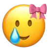 🤩 Эмодзи «Ios Pink Bow» для Telegram