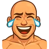 🤣 Эмодзи «Лысый» для Telegram