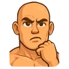🥵 Эмодзи «Лысый» для Telegram