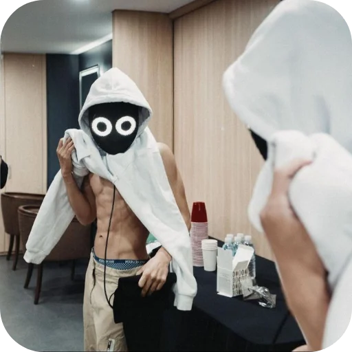 👽 Стикер «BoyWithUke» для Telegram