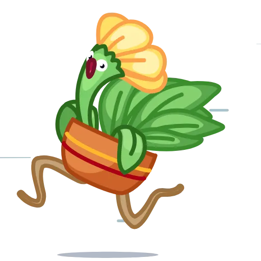 🪴 Стикер «Flowers» для Telegram