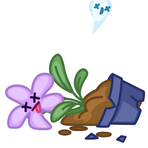🪴 Стикер «Flowers» для Telegram