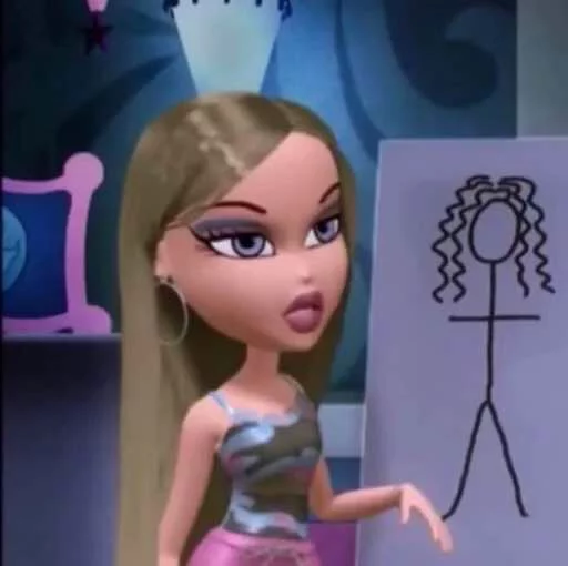 😑 Стикер «Bratz» для Telegram