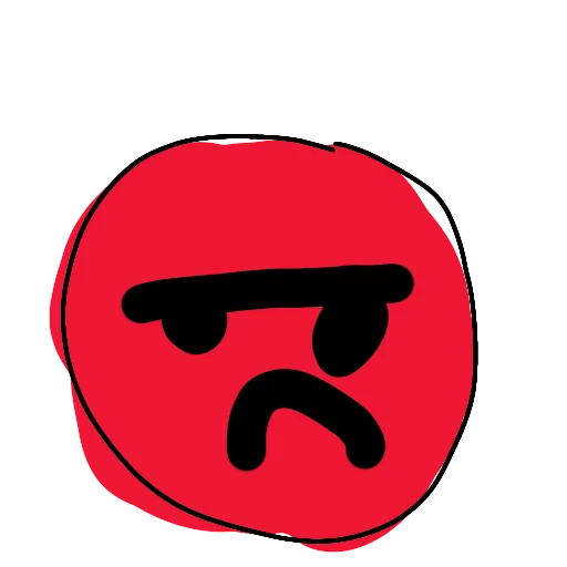 😠 Стикер «БРАВОООО СТАРС» для Telegram
