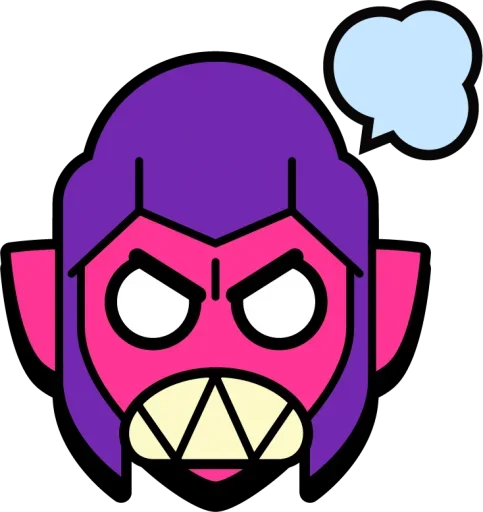 ⭐️ Стикер «Brawl Stars Pins» для Telegram
