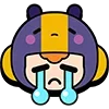 😭 Эмодзи «Brawl Stars - пины из игры Бравл Старс» для Telegram