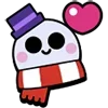 🥰 Эмодзи «Brawl Stars - пины из игры Бравл Старс» для Telegram
