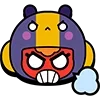 😡 Эмодзи «Brawl Stars - пины из игры Бравл Старс» для Telegram