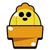 ☺️ Эмодзи «Brawl Stars - пины из игры Бравл Старс» для Telegram