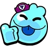 😛 Эмодзи «Brawl Stars - пины из игры Бравл Старс» для Telegram