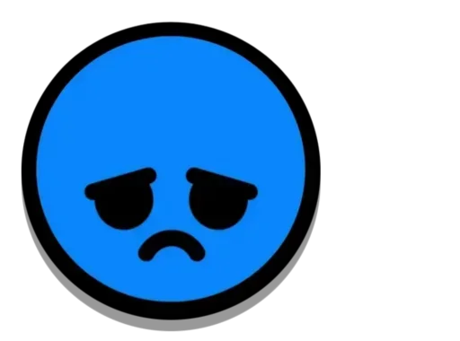 😰 Стикер «Бравл Старс значки» для Telegram