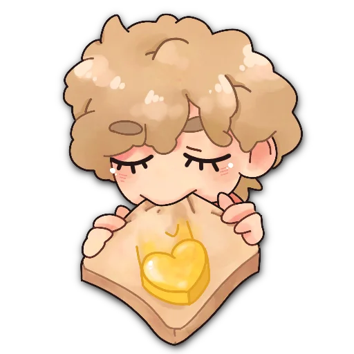 Стикерпак Bread and butter для Telegram — скачать