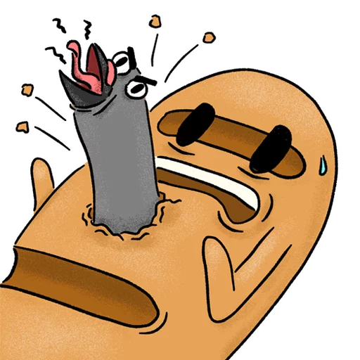 🐦 Стикер «Bread» для Telegram