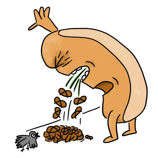 😤 Стикер «Bread» для Telegram