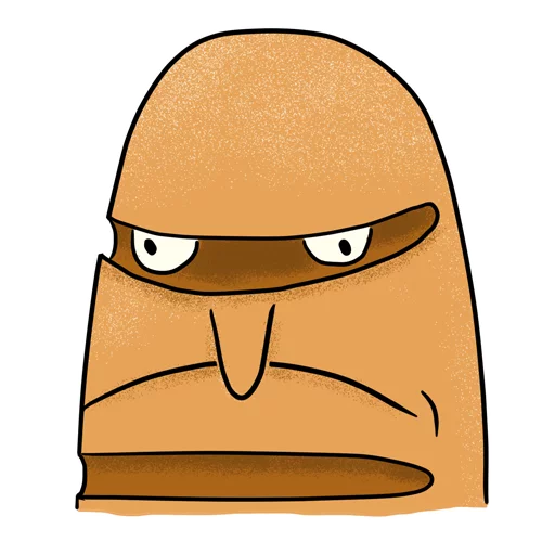 😡 Стикер «Bread» для Telegram