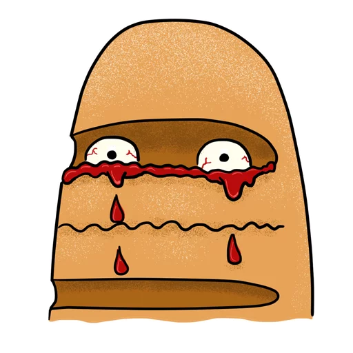 😢 Стикер «Bread» для Telegram