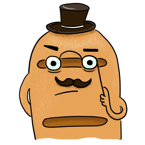 🕵 Стикер «Bread» для Telegram