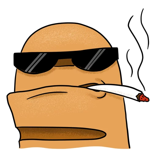 😎 Стикер «Bread» для Telegram
