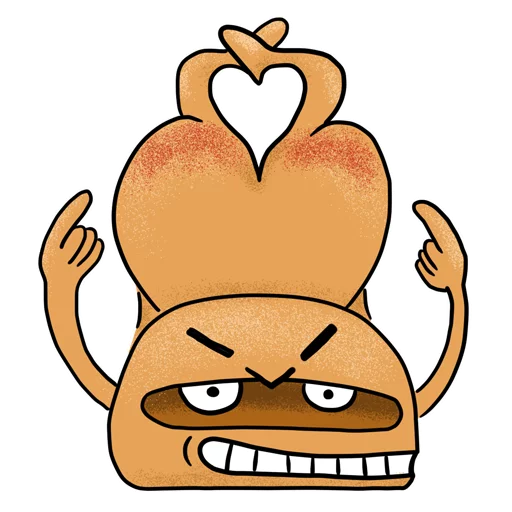 ❤ Стикер «Bread» для Telegram