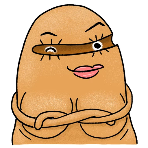 👄 Стикер «Bread» для Telegram
