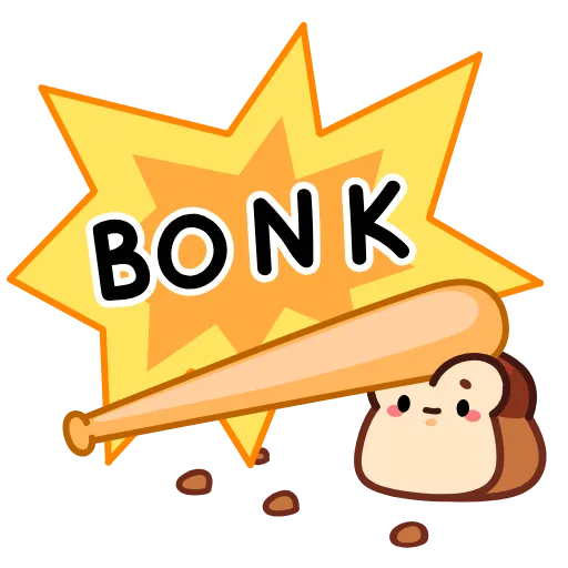 😵 Эмодзи «Хлебушек» для Telegram