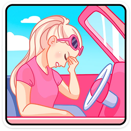 🤦 Стикер «Бриана и Макс» для Telegram
