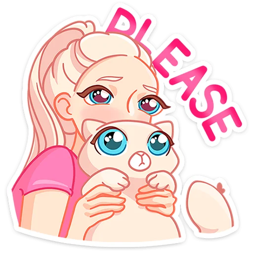 🥺 Стикер «Бриана и Макс» для Telegram