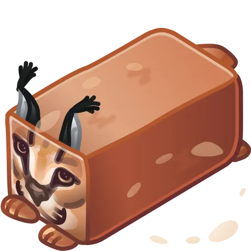 🧱 Стикер «Artisan Brick» для Telegram