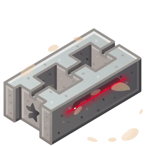 🧱 Стикер «Artisan Brick» для Telegram