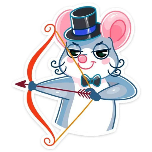 🏹 Стикер «Бри и Блю» для Telegram