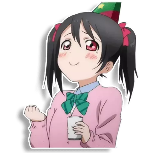 👍 Стикер «Nico love live» для Telegram