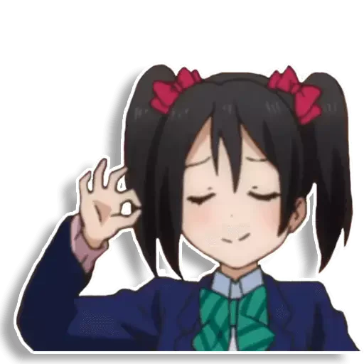 👍 Стикер «Nico love live» для Telegram