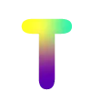 🔠 Эмодзи «Радужные буквы» для Telegram