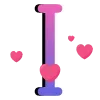 🔠 Эмодзи «валентинка 🩵» для Telegram