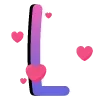 🔠 Эмодзи «валентинка 🩵» для Telegram