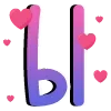 🔠 Эмодзи «валентинка 🩵» для Telegram